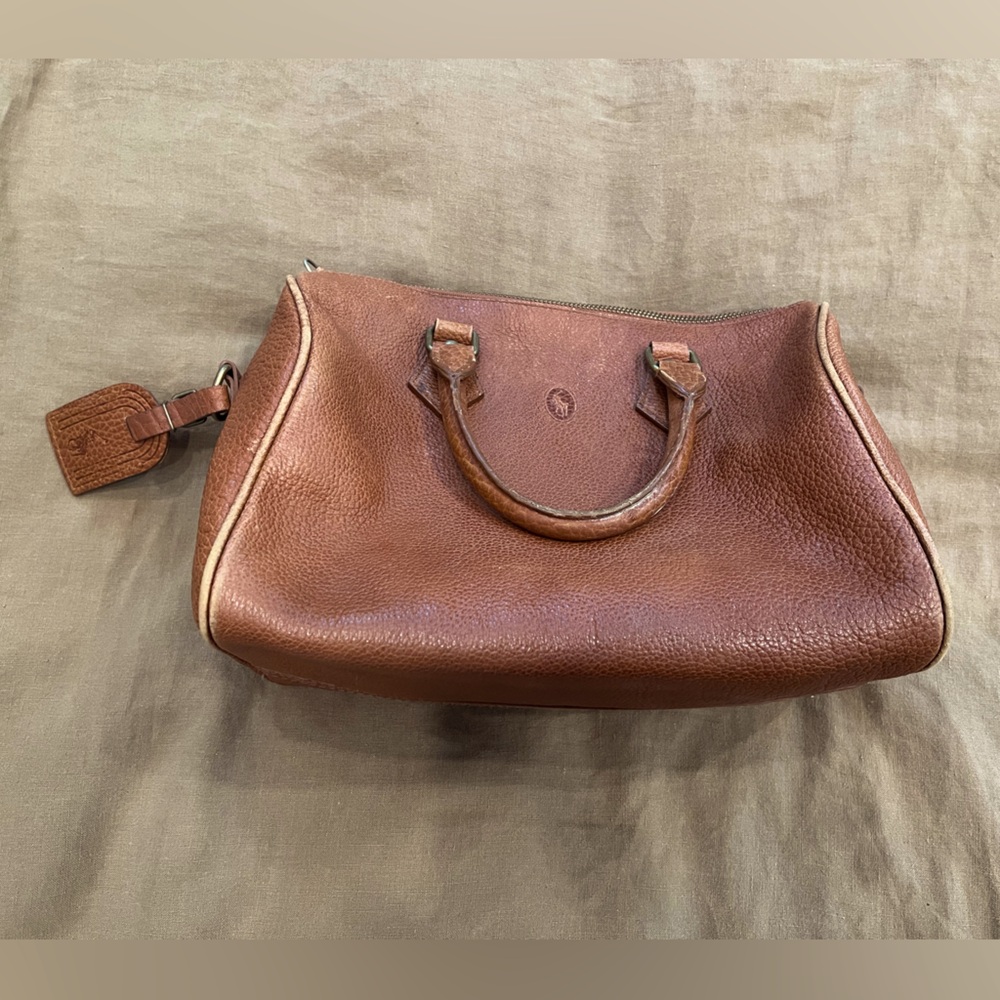 RALPH LAUREN Vintage Leather Doctor Bag